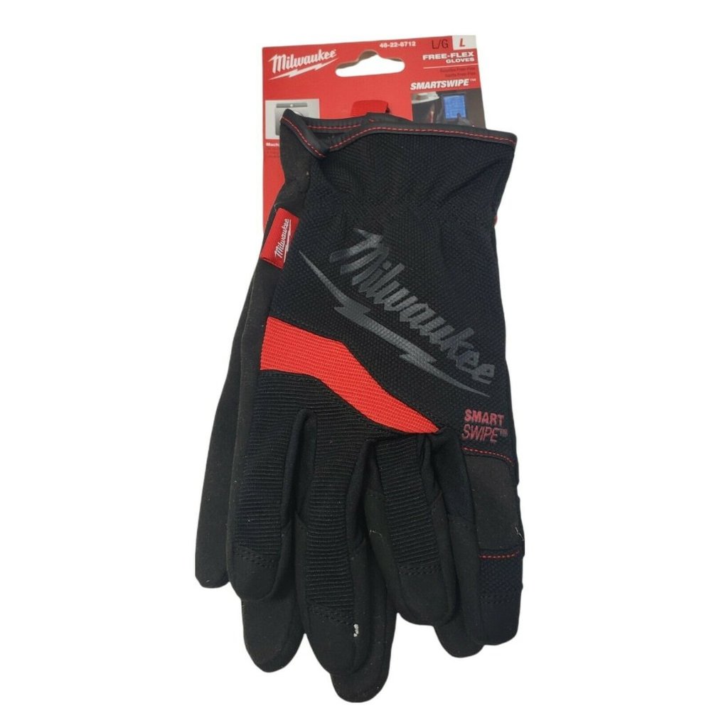 Free-Flex Work Gloves  Large Smart Swipe